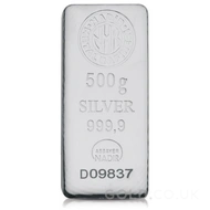 500g Nadir Silver Bar