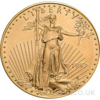 1997 American Eagle Gold Coin 1oz