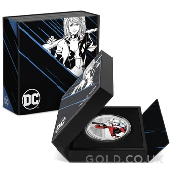 2024 Proof Harley Quinn Silver Coin 1oz Boxed