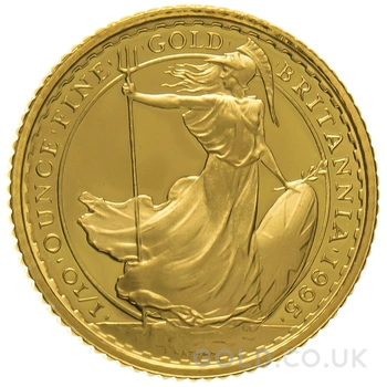 1995 Proof 1/10oz Gold Britannia Coin