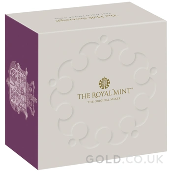 2025 Proof Gold Half Sovereign Coin Boxed