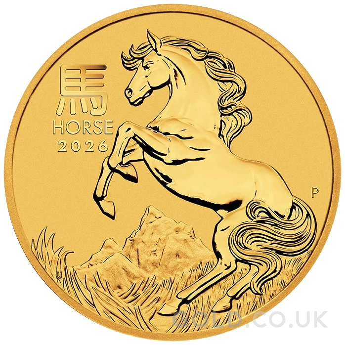 2026 1oz Perth Mint Year of the Horse Gold Coin