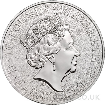 2017 10oz Lion of England Silver Coin Queen's Beasts