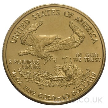 1987 1/4oz American Eagle Gold Coin MCMLXXXVII