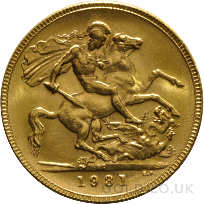 1931 Gold Sovereign Coin George V Perth