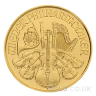 Gold Philharmonic Tenth Ounce Coin (2022)