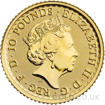 2021 1/10oz Gold Britannia Coin