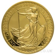 1995 One Ounce Proof Britannia