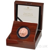 Team GB Olympics Fifty Pence 50p Proof Gold Coin Boxed (2024)