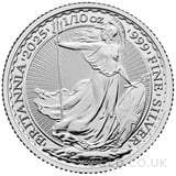 Britannia Tenth Ounce Silver Coin (2025)