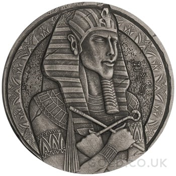 Egyptian Relics Pharaoh Amenhotep IV Silver Coin 2oz