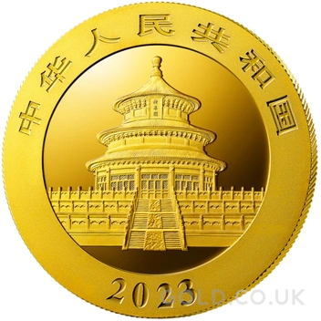 2023 15g Chinese Panda Gold Coin