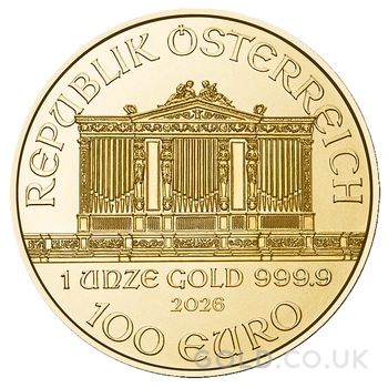2026 Austrian Gold Philharmonic Coin 1oz