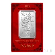 Silver PAMP Year of the Snake 10g Bar (2025)