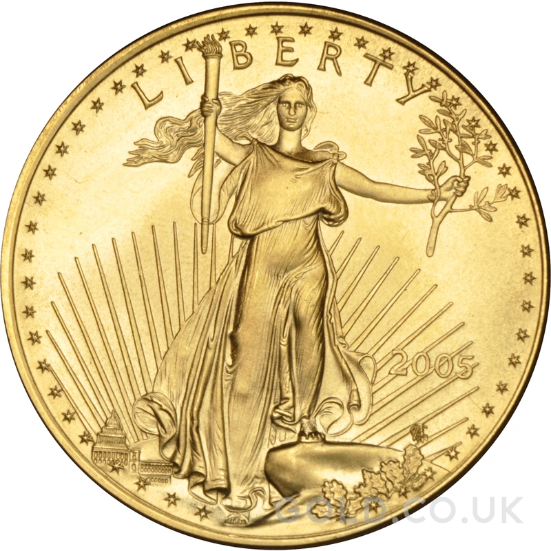 2005 American Eagle Gold Coin 1oz