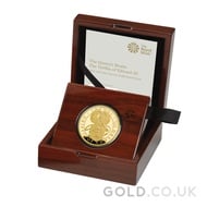 Griffin of Edward III  - 1oz Queen's Beasts Proof Gold Coin Boxed 2021