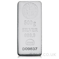 500g Nadir Silver Bar