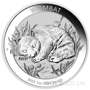 2023 Australian Wombat Silver Coin 1oz