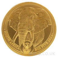 1oz Big 5 Elephant Gold Coin (2024)