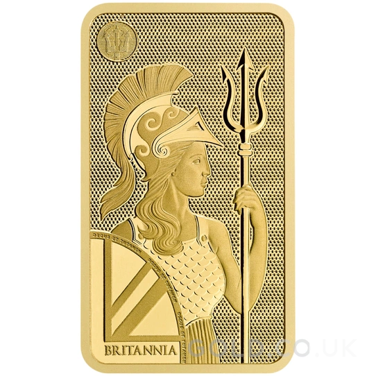NEW 20g Gold Britannia Minted Bar