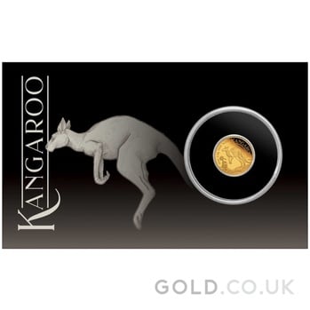 2024 0.5g Australian Mini Roo Proof Gold Coin