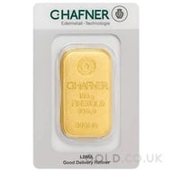 100g C. Hafner Gold Cast Bar