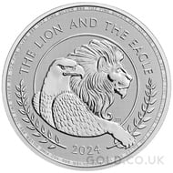 The Lion and The Eagle 1oz Silver Coin (2024)