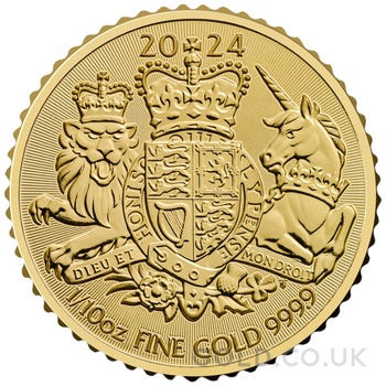 2024 1/10oz Royal Arms Gold Coin