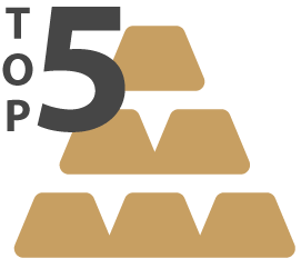 Top Five Gold